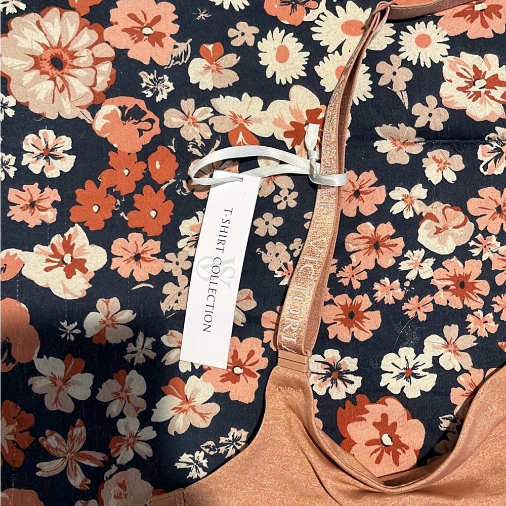 Victoria Secret T-Shirt Collection Wire-less Bra